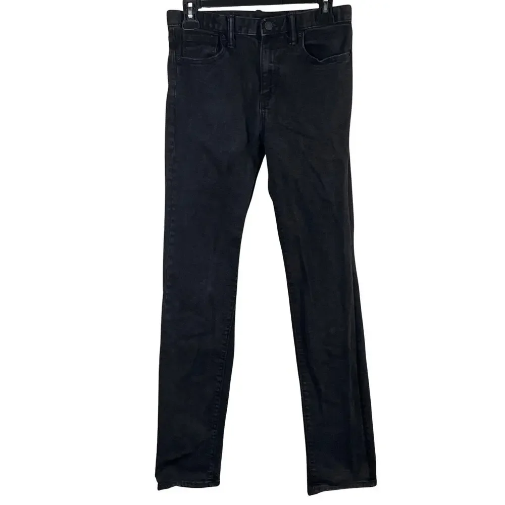 Old Navy Jeans Youth Size 16 Skinny Built In Flex Black Adjustable Stretch Denim